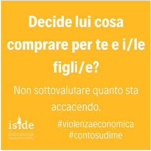 campagna #violenzaeconomica