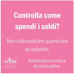 campagna #violenzaeconomica 27-11-2020