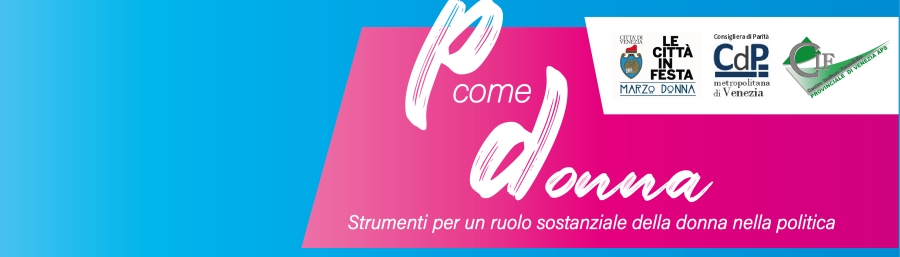 testata corso P come Donna nella Politica 