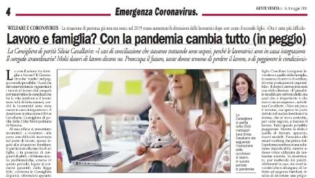 Intervista alla consigliera di parità su Gente Veneta