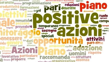 le parole dei piani delle azioni positive (analisi wordle.net)