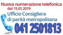 memo: nuovo numero telefonico d'ufficio 